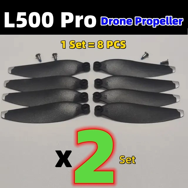 JHD LYZRC L500 Pro Drone Propeller Blades L500 Pro Spare Propellers Max Accessories Parts Blade