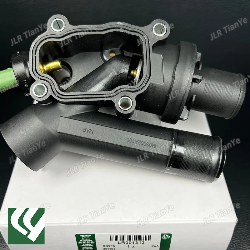 Car Engine Coolant Thermostat & Housing For LAND ROVER Freelander 2 Evoque Discovery Sport Jaguar 2.2 Diesel Thermostat LR001312