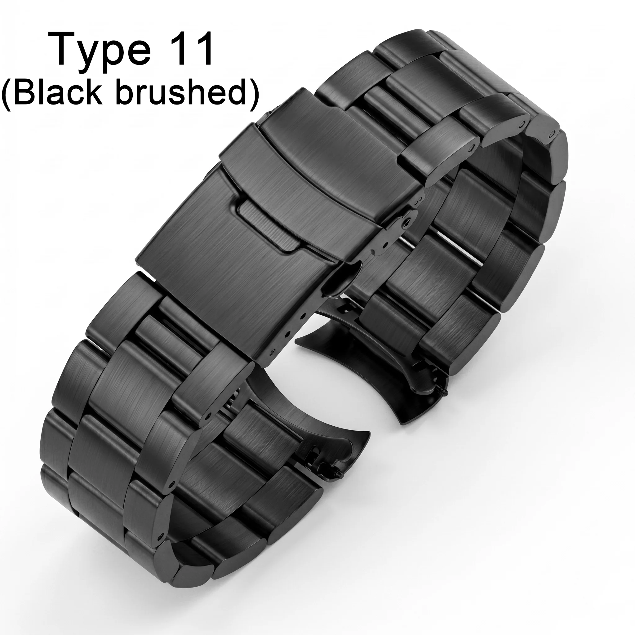 Sleek Stainless Steel Watch Band - Premium Metal Replacement Strap