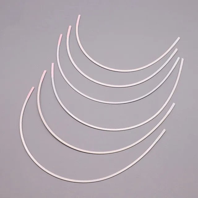 Set of 50 Pairs Womens White Shaping lacquer for DIY handmade Bra Accessories Underwire Replacement for Cup