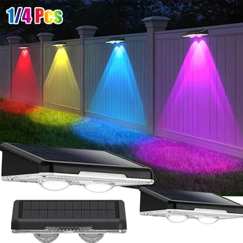 Solar LED Fence Deck Lights 1