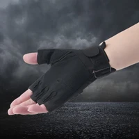 Fitness Half Finger Gloves for Men, Outdoor Tactical Training, Combat, Rolling Iron, Horizontal Bar, Wear resistant, Anti slip M 2