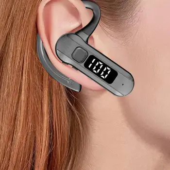 무선 헤드폰, 스테레오 서라운드, IPX5 디스플레이, 충전식 무선 골전도 헤드폰, 싱글 이어폰, 1 세트