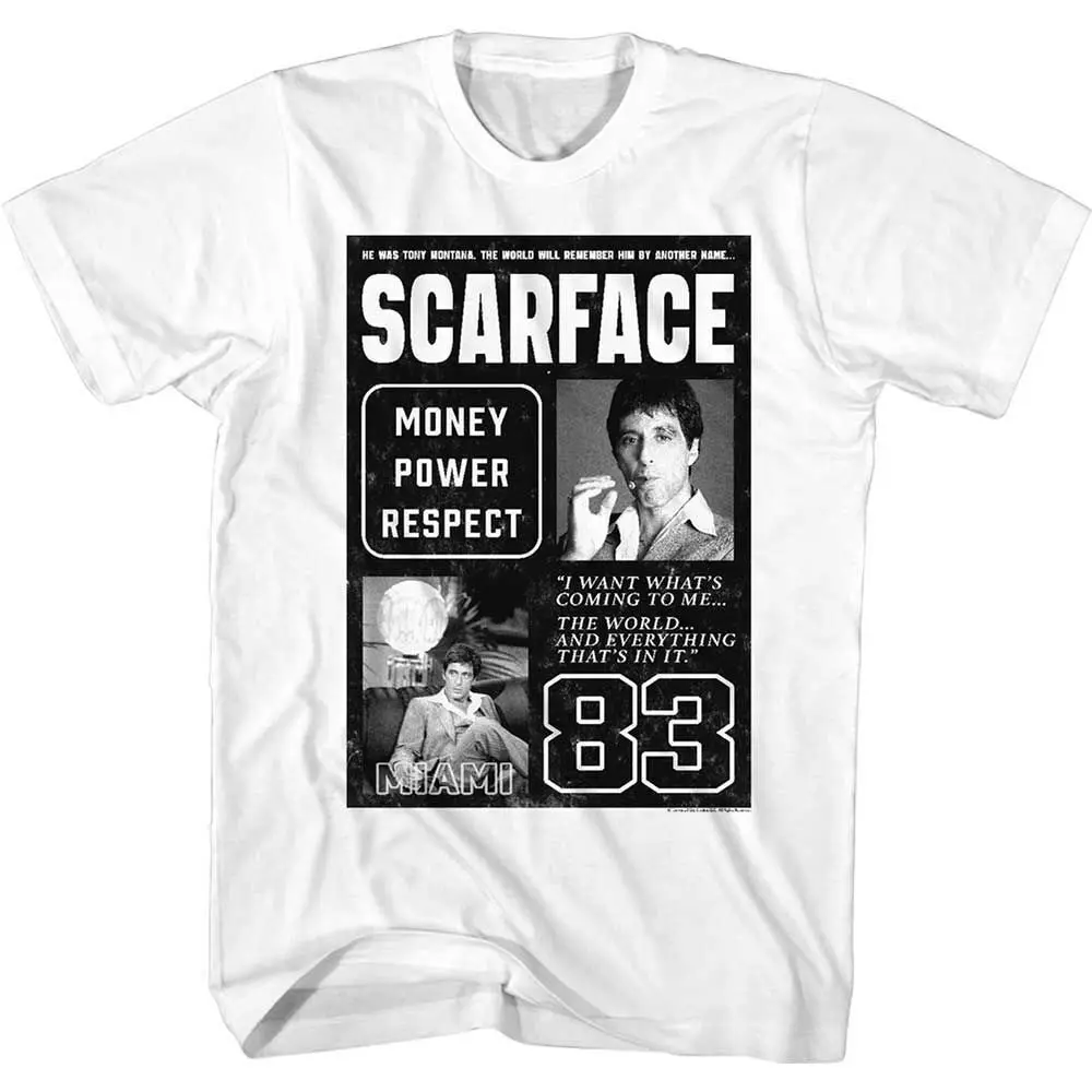 

Рубашка с надписью «другой фильм» «Scarface»