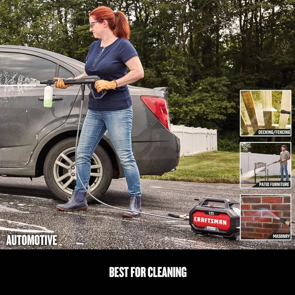 Electric Pressure Washer high pressure washer Cold Water 1700-PSI 1.2-GPM Corded (CMEPW1700)