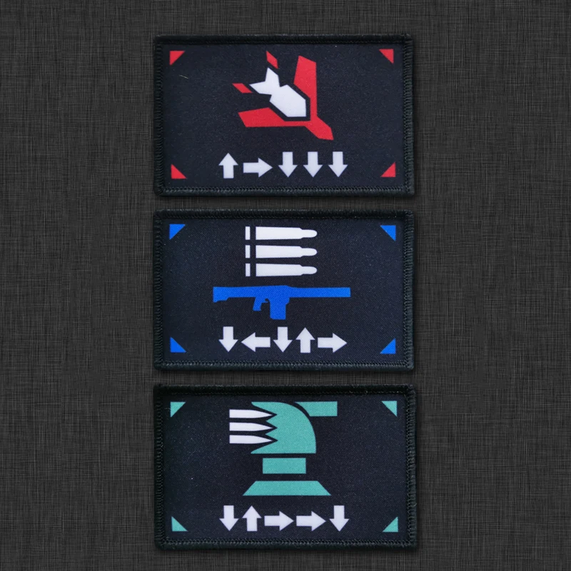 Tactical Patch Helldivers 2 Skull Embroidery Hook&Loop Emblem Military We Dive Together May 6th Morale Badge Backpack Stickers