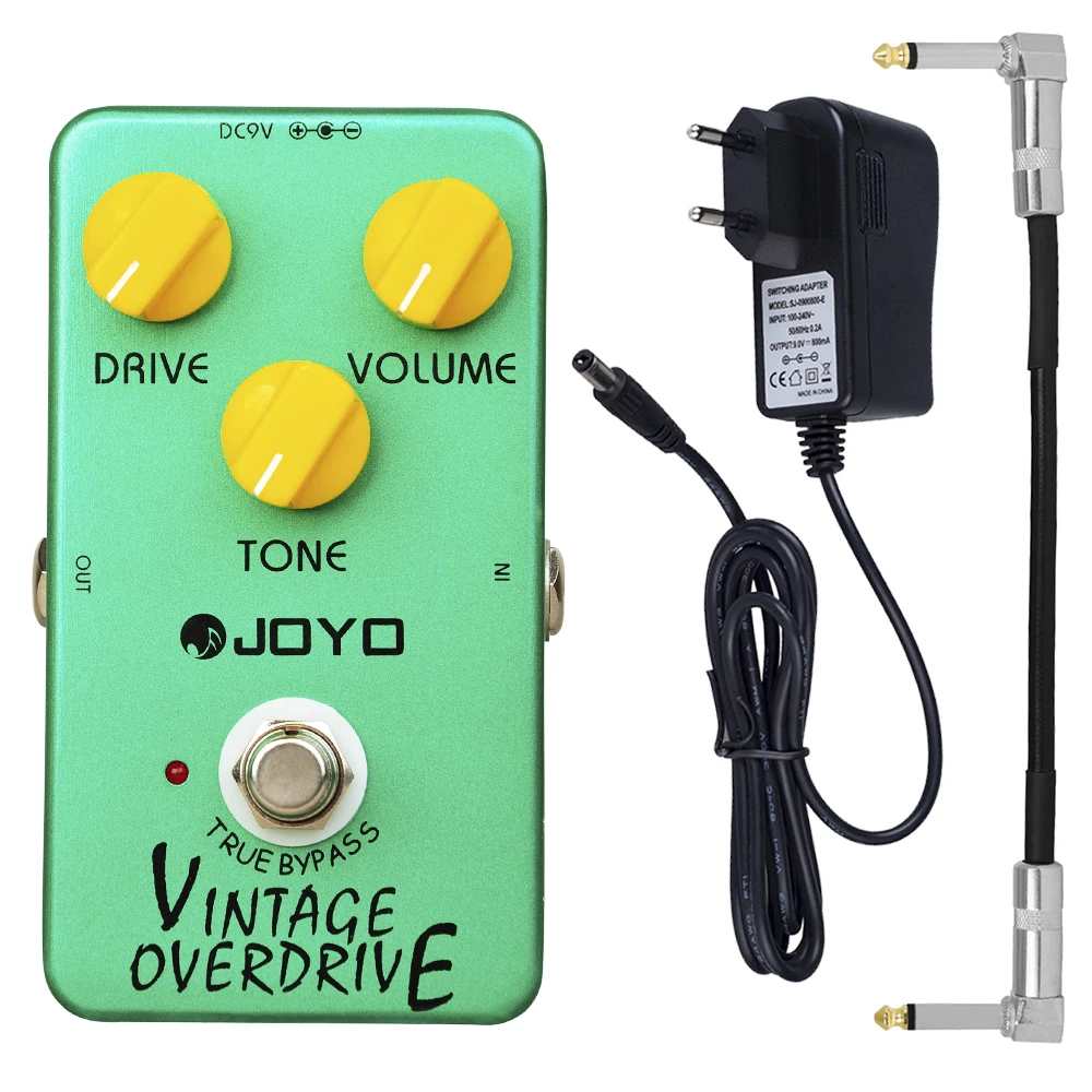 Joyo Vintage Overdrive Guitar Pedal Jf-01 Classic Tube Screamer Overdrive Guitar Effect Pedal True Bypass Accessori Per Chitarra