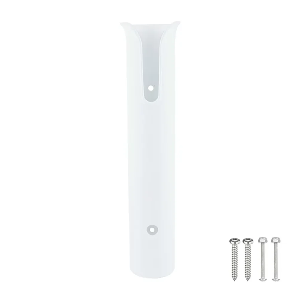 Wall-Mounted Fishing Rod Holder Bracket with Screws for Boat, Kayak, and Garage Storage