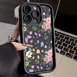 Oil Painting Colorful Flower Phone Case Cover - A32 4G (1)