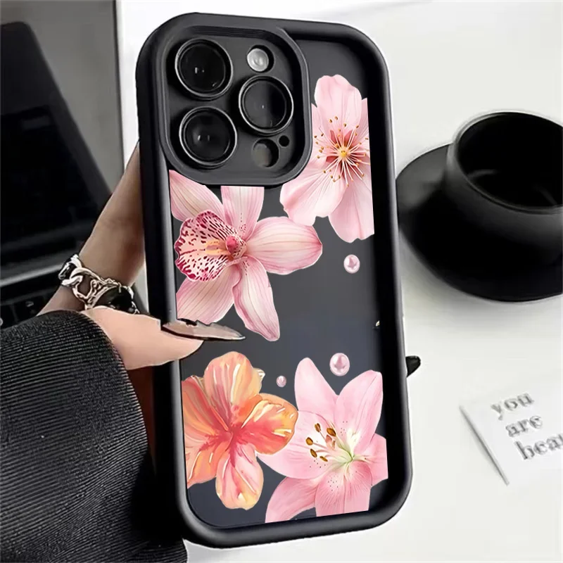 Lily Flower Design Phone Case