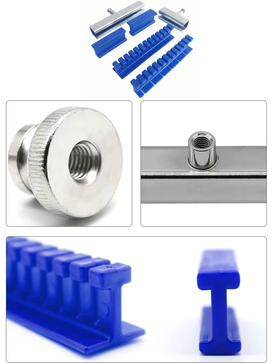 Universal Adhesive Blue Glue Tabs Kit for Paintless Dent Repair