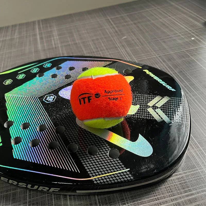 ITF Certified Beach Tennis Balls 3 Pcs Standard Pressure Professional Training Balls Children Tennis Accessories
