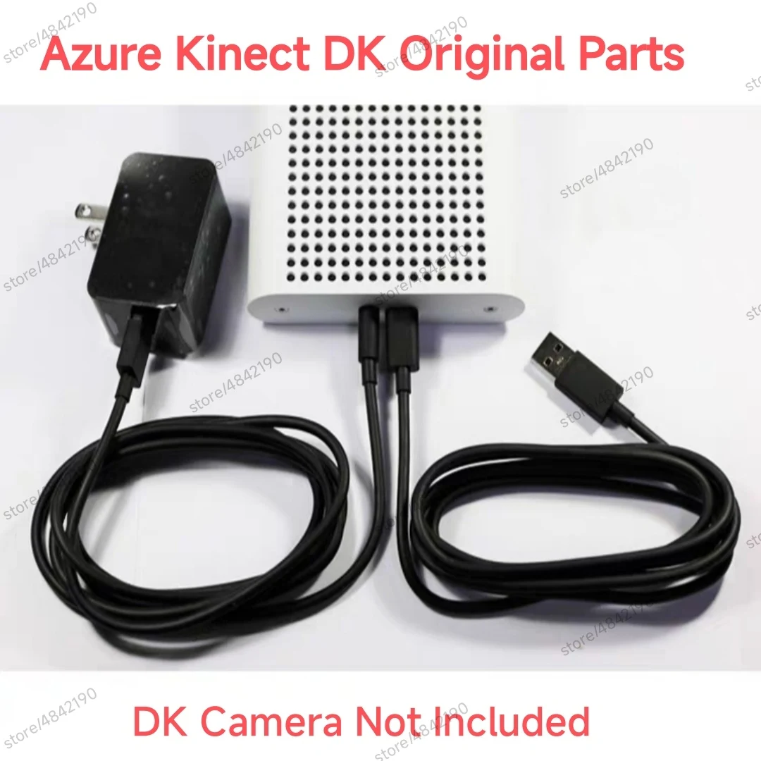 새로운 전원 공급 어댑터 및 데이터 케이블 세트, Azure Kinect DK 개발자 키트, 깊이 카메라 부품 액세서리