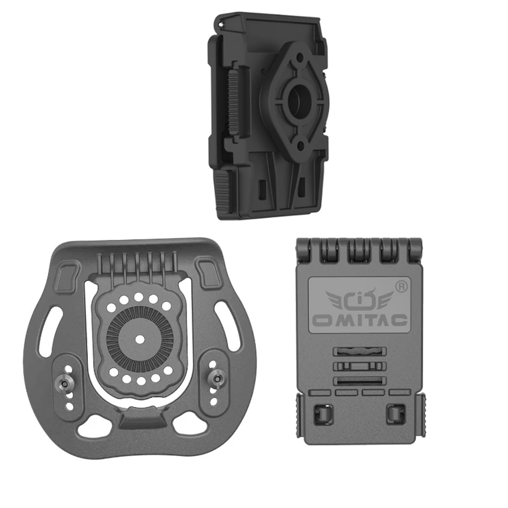 360AdjustableQuickDualReleaseBeltclipTacticalBeltLoopFitAll