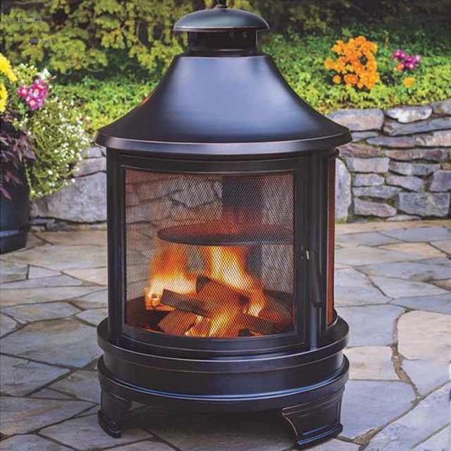 Kültéri Kerti Barbecue Tűzhely Teraszfűtők Háztartási Beltéri Tűzifa Faszén Grill Fűtő Kályha Tábor Fűtés