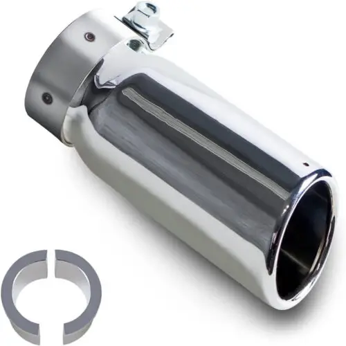 

Sliver Long style Chrome Exhaust Tip For 2005-2022 Toyota Tacoma PT932-35180-02