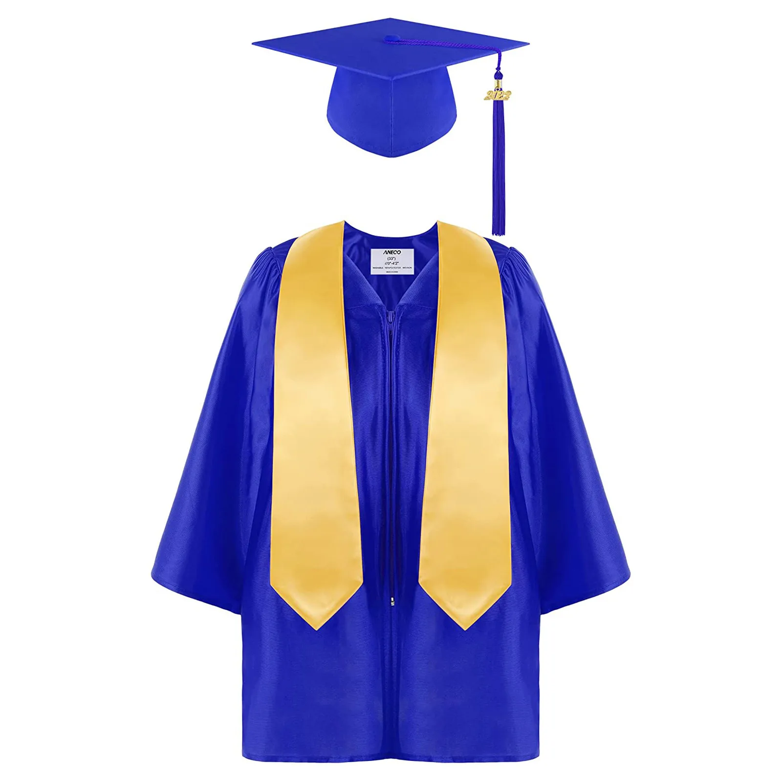 How to Easily Alter a Graduation Gown with No Sewing - DIY Beautify -  Creating Beauty at Home