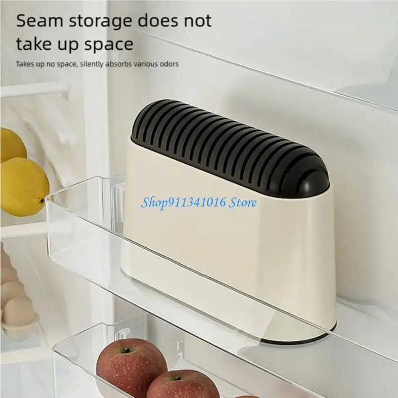 Pack of 2 Fridge Freshener Refrigerator Odor Eliminators for Enclosed Space Use