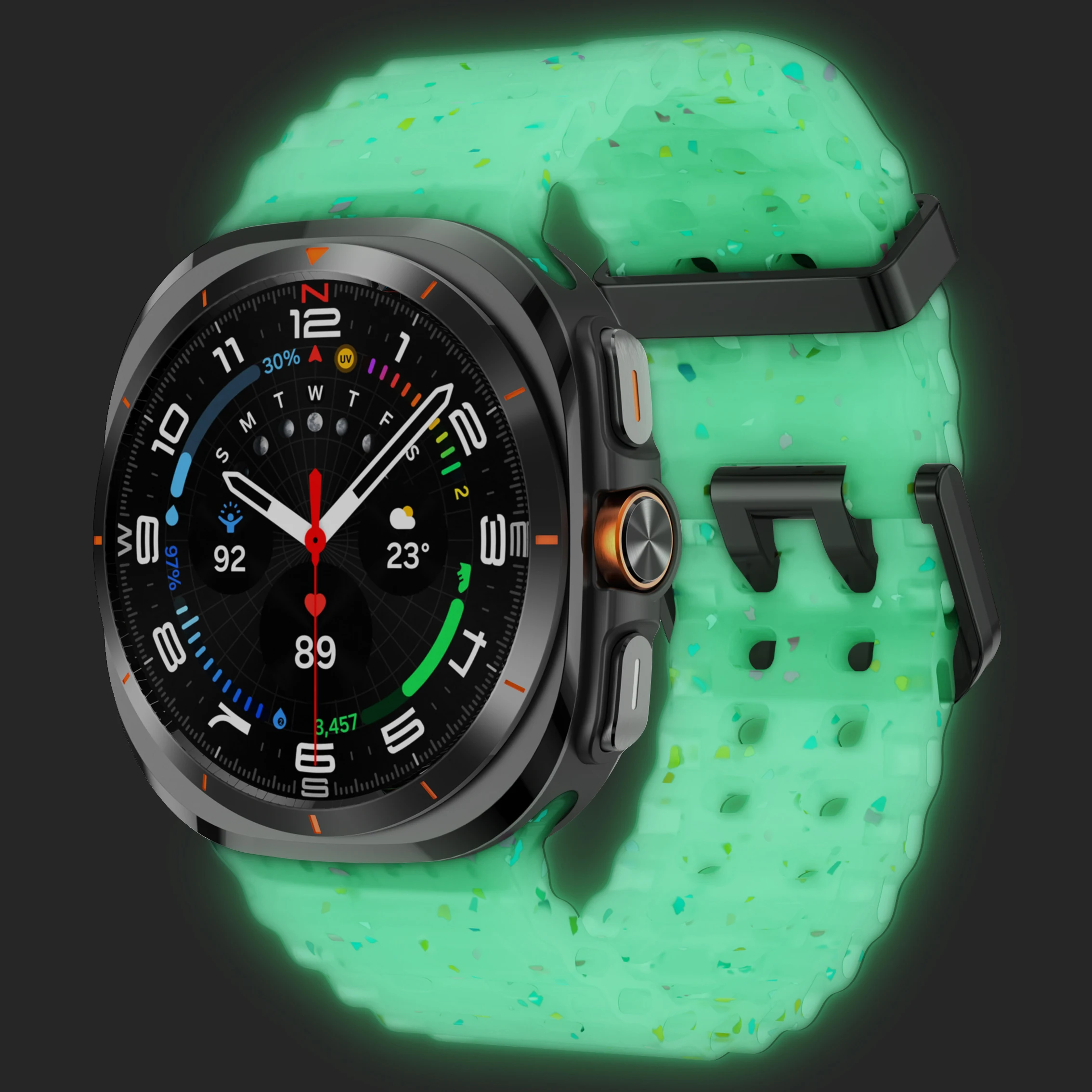 Silicone Breathable Marine Strap Wristband Bracelet