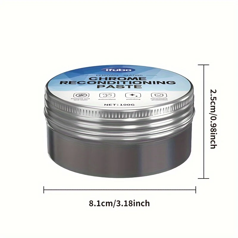 Chrome Shine Restorer for Car Windows & Metal Surfaces – Rust Remover and Polishing Paste, Removes Stains & Oxidation, Restores BEST SELLERS Chrome Shine Restorer for Car Windows & Metal Surfaces – Rust Remover and Polishing Paste, Removes Stains & Oxidation, Restores BEST SELLERS