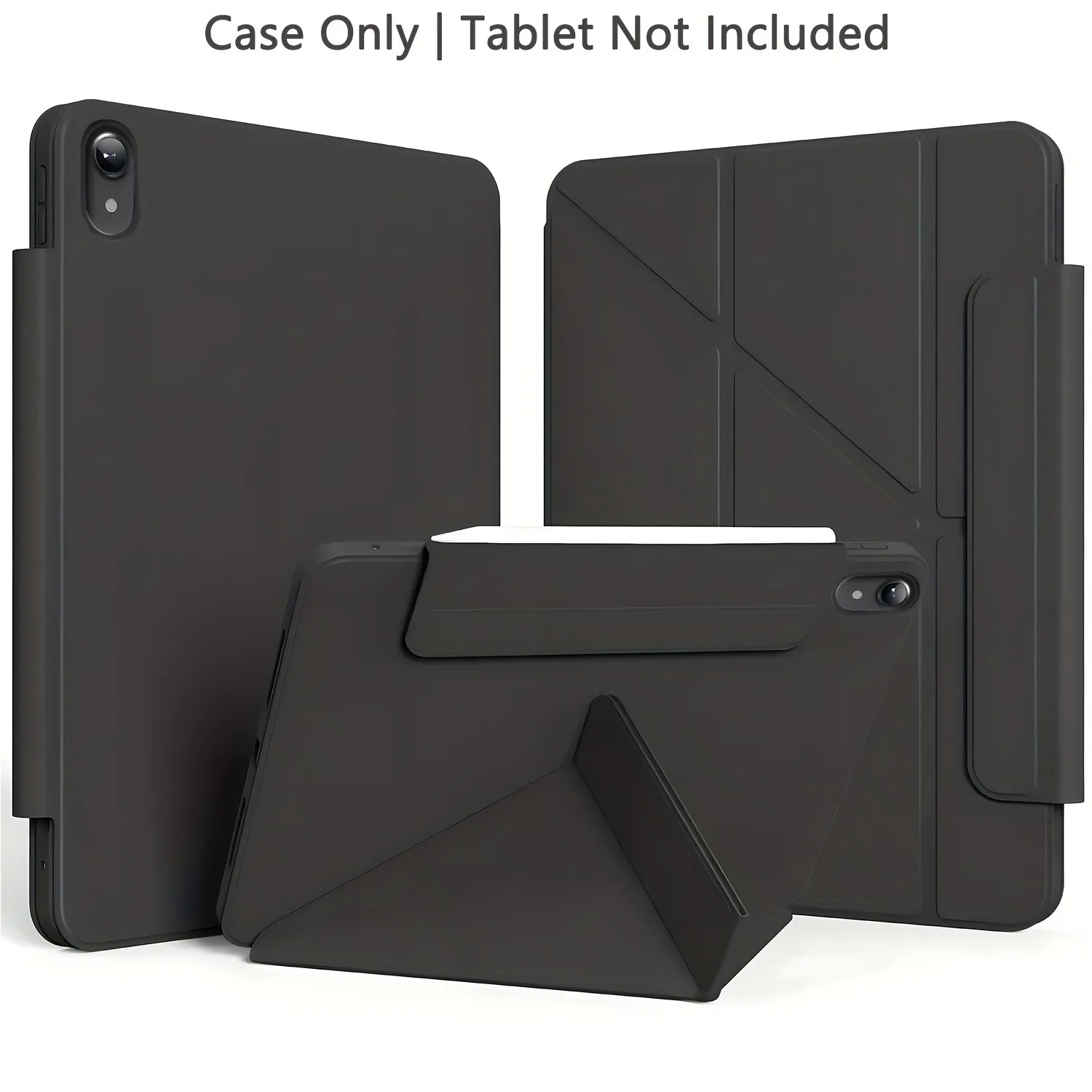 Smart Y-Fold PU Stand Magnetic Tablet Cover, 9.7-Inch