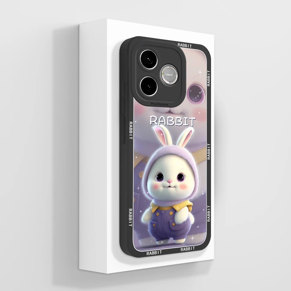 Pretty Flower Shockproof Silicone Phone Case with Camera Protection