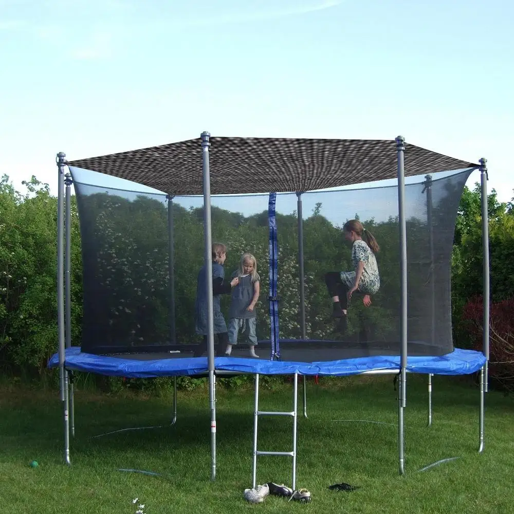 Description Picture 3 of itemRound Trampoline Sunshade Trampoline Sunshade Canopy Net Sun Protection Trampoline Sunshade Accessories For Birthday Parties