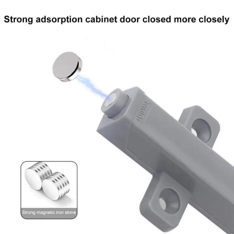 4 Pieces Extended Aircraft Wing Heavy-Duty Door Drawer Press Type Cabinet Door Wardrobe Rebound Wardrobe Heavy Rebound Device