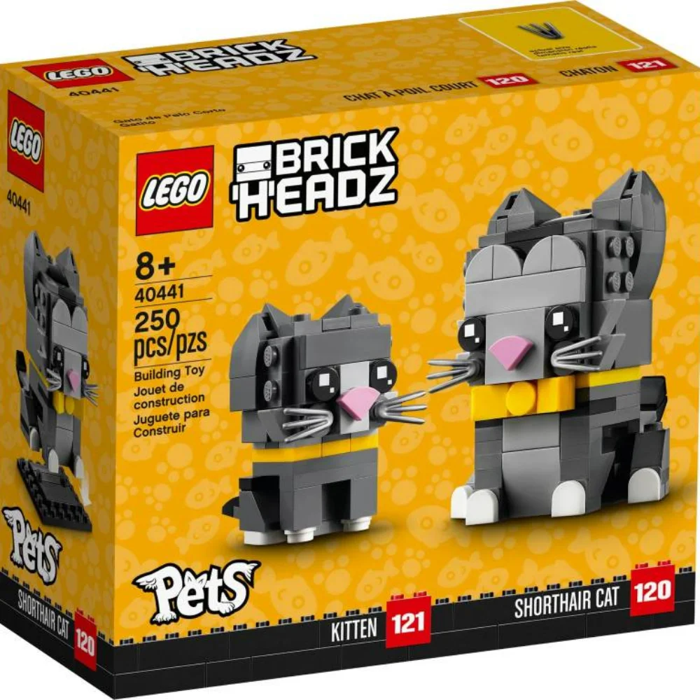 Lego BrickHeadz Pets Dogs, Cats, Fish, Birds or Hamsters (Choose