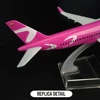 1:400 Scale Metal Aviation Replica Viva Air Aircraft Model Diecast Airplane Miniature Xmas Kids Room Decor Gift Toys for Boys 5