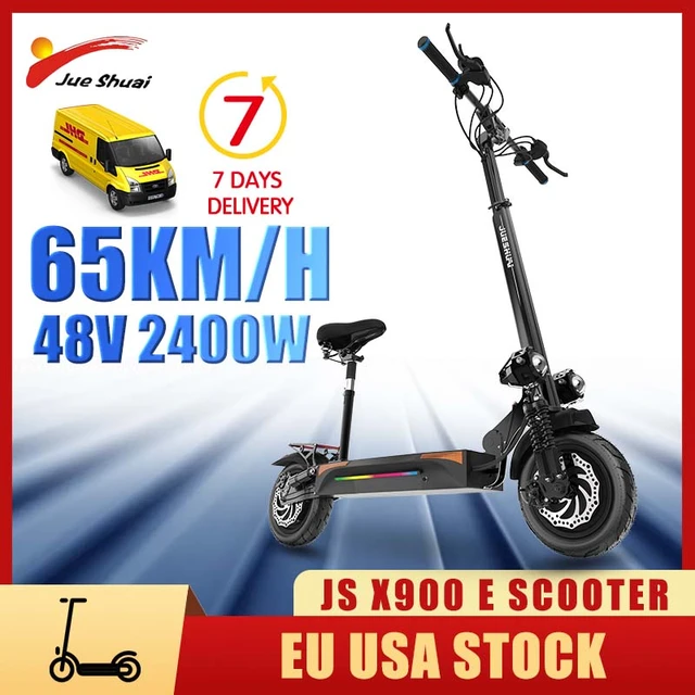 Acheter Scooter électrique 10 pouces avec siège 48v 600w vitesse