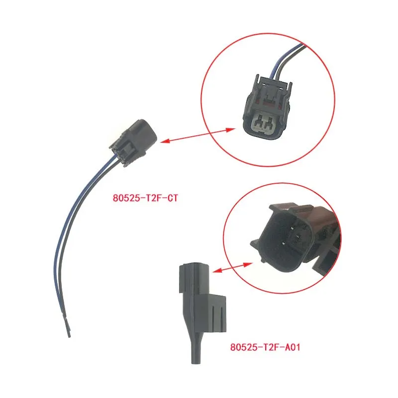 Car Outer Ambient Air Temperature Sensor 80525-T2F-A01 temperature sensor For Honda Accord Civic Pilot Crosstour HR-V Odyssey Acura MDX ILX