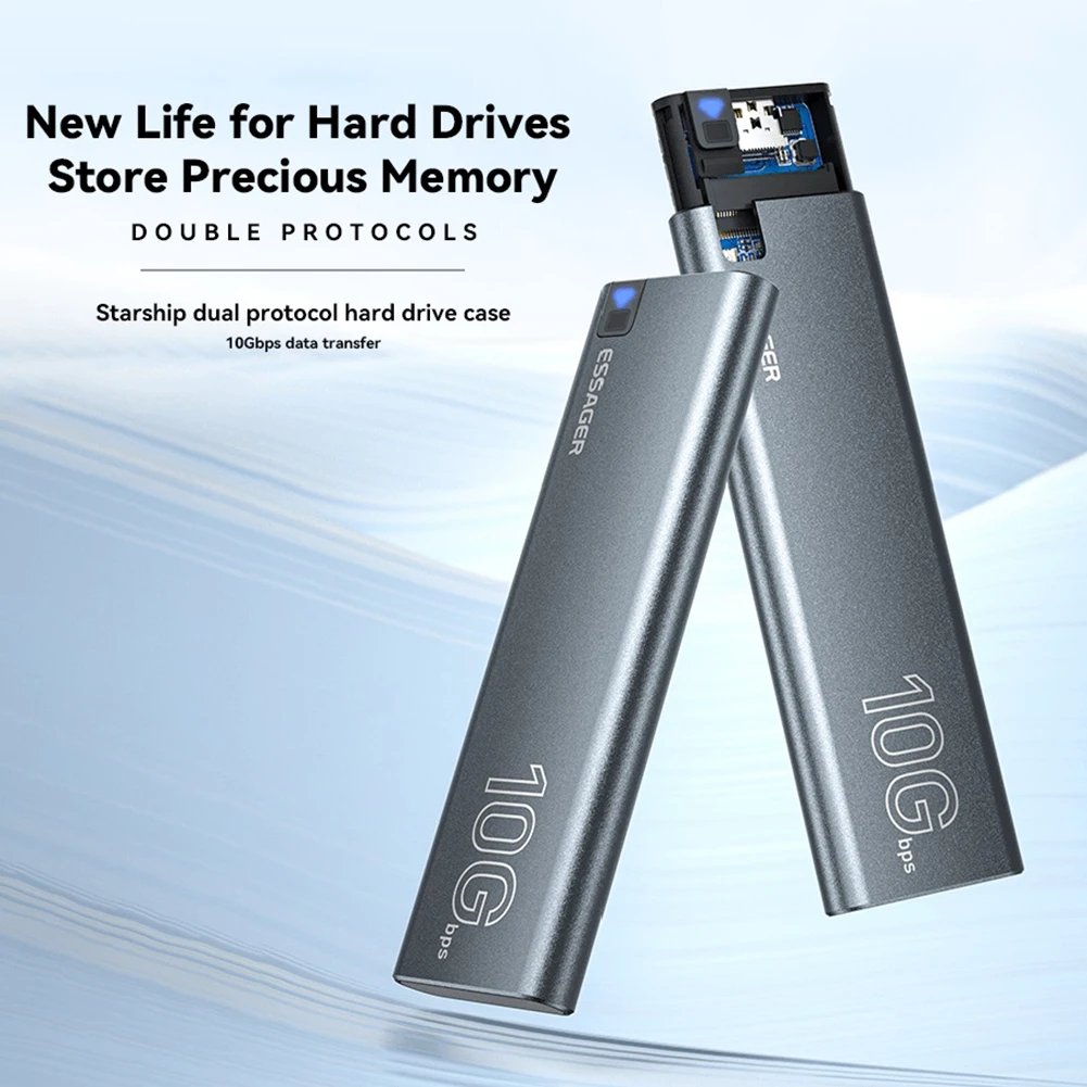  ϵ ̺ ڽ, M.2 SATA NVMe SSD ̽, 10Gbps ӵ, USB 3.2 C Ÿ ,  ޴ ϵ ũ ڽ, ϵ ̺ Ŭ