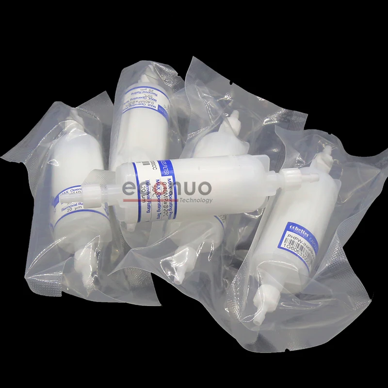 

For inkjet printers Original Cobetter capsules Filter Ink Filter 5.0um PHPW-INKPP0500CC 5u ink Filter white