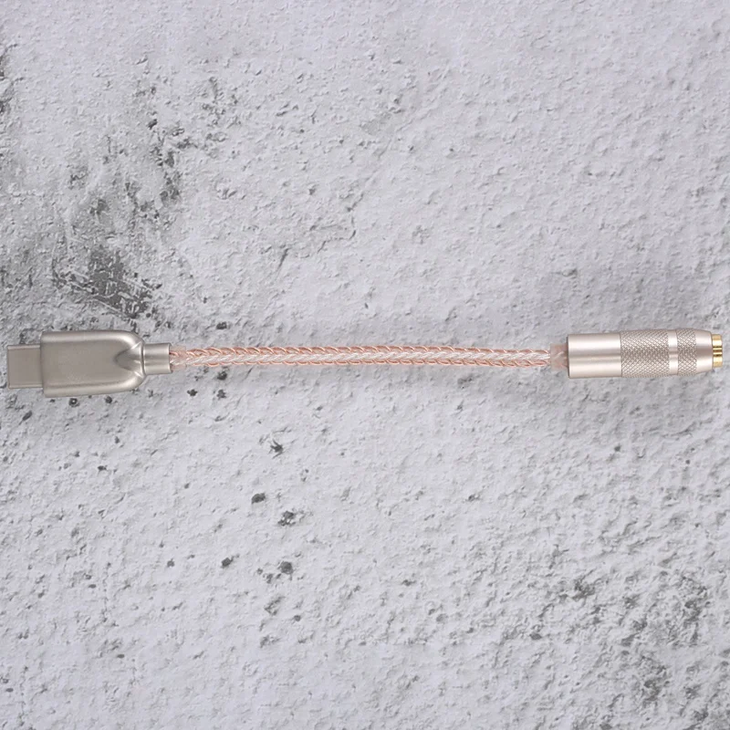 

Цифровой Hi-Fi усилитель для наушников с разъемом Type-C на 3,5 мм, чип Cs46L41, декодирование ЦАП, аудиоадаптер, кабель для Android Win10