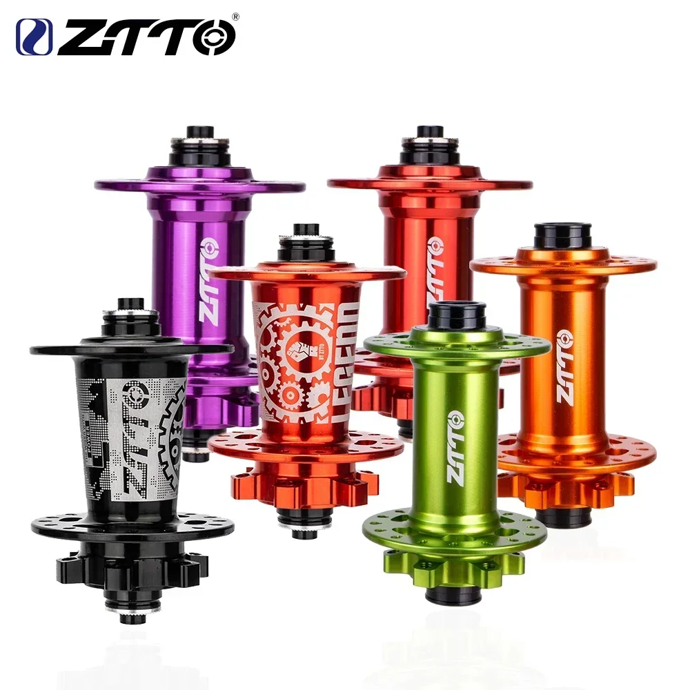 ZTTO MTB Bike Wheelset Front Wheel 26 27.5 29 32Hole Disc Brake Hub AM Enduro DH Wheelset 15x110 Boost 15x100 Thru Axle 9x100 QR bike wheelset mtb hub