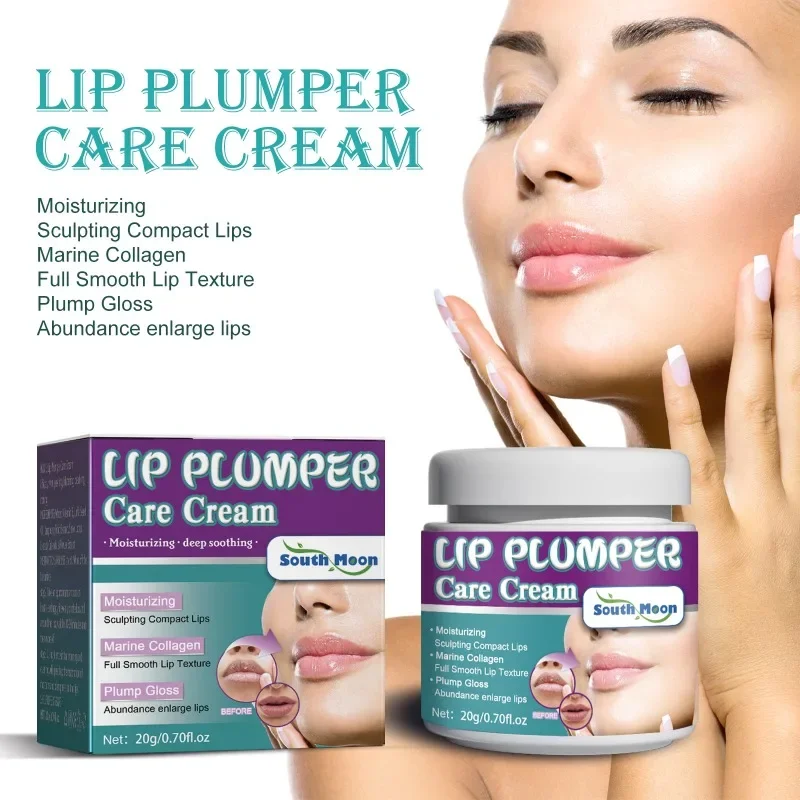 

Lip Plump Gloss care Cream hydrating moisturizing anti-peeling drying cracked Exfoliation diluting lip lines repair lip balm