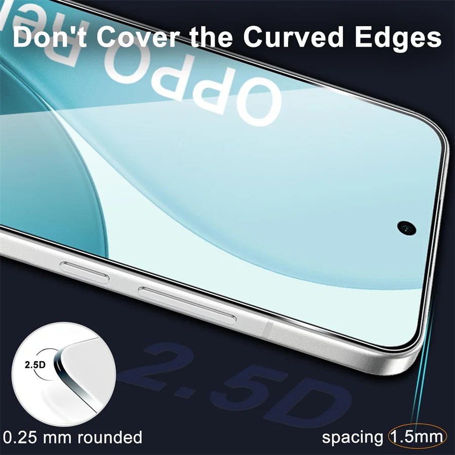 Premium Tempered Glass Screen Protector - 2/4 Pack Set