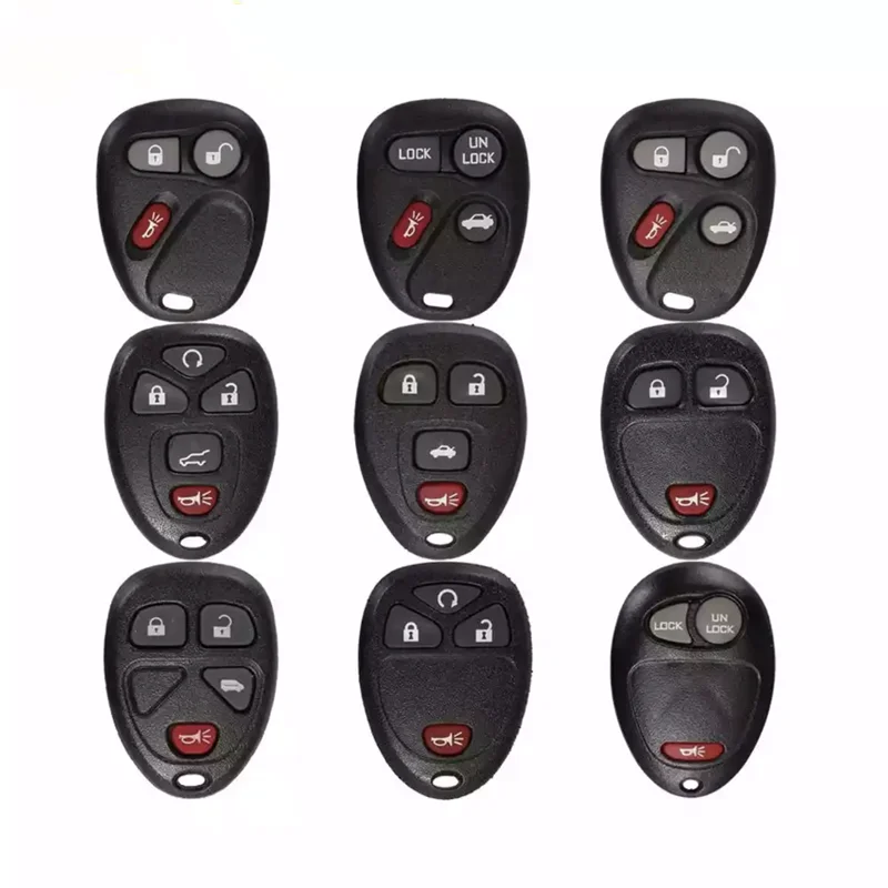 5 Buttons Remote Entry Keyless Key Shell Case Fob For Gm For Buick For