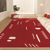 Large Area Living Room Decoration Rug Modern Light Luxury Bedroom Carpet Soft Thick Plush Rugs Simplicity Study Lounge Carpets 1