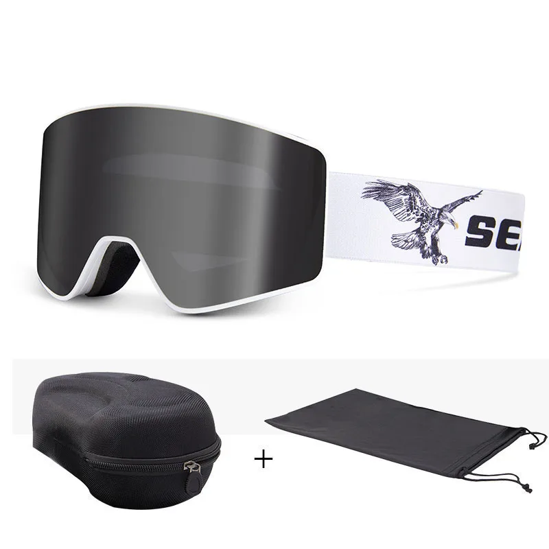 

2022 Winter New Ski Mask Anti-Fog Snow Windproof Men Women Double Layer Goggoles Outdoor Sports Skiing Cycling Snowboard Glasses