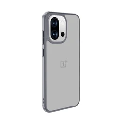 Crystal Clear Hard PC Shockproof Camera Protection Case - Transparent Cover - OnePlus 13s (Grey)