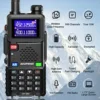 2PCS Baofeng UV 5RH 10W Full Bands Walkie Talkie Wirless Copy Frequency Type-C Charger Upgraded UV 5R Transceiver 6