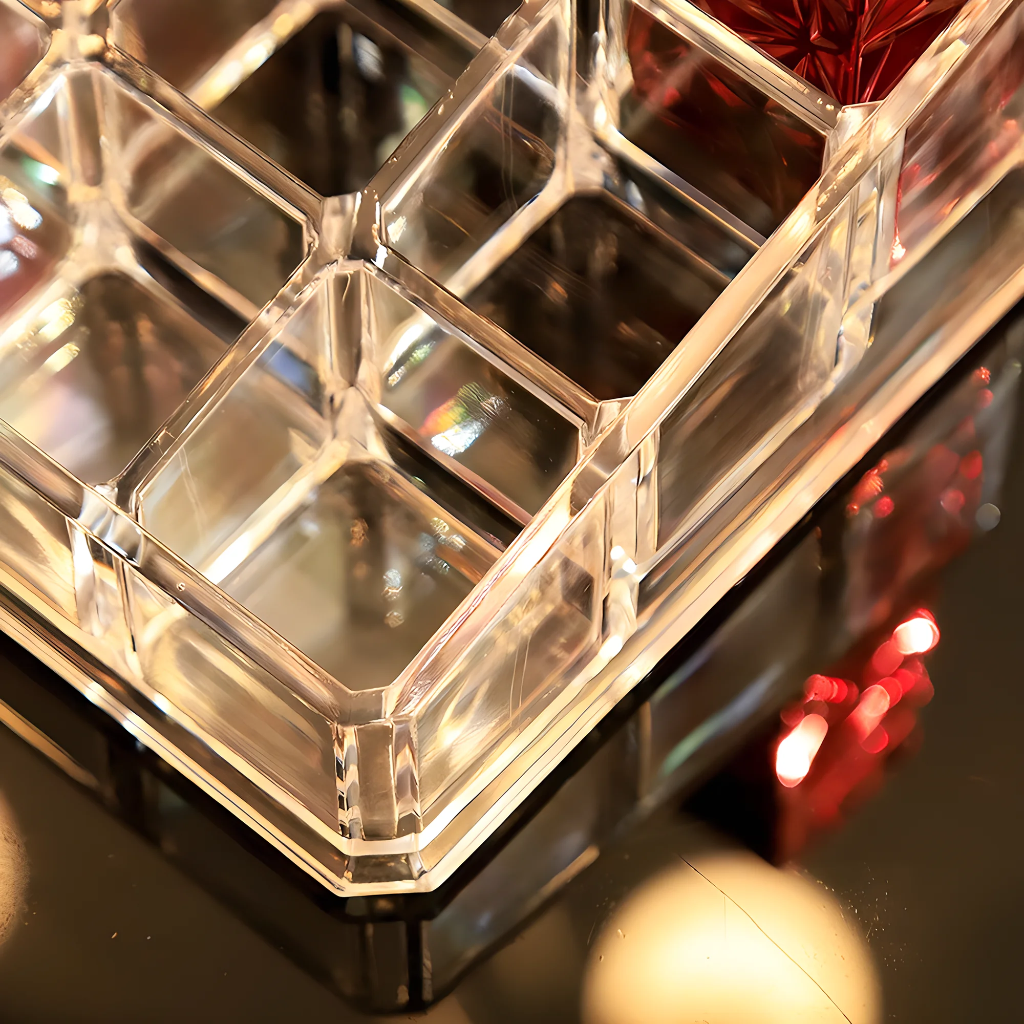 9/24/36/40 Grids Makeup Organizer Box Transparent Make Up Jewelry Holder Home Desk Lipstick Cosmetics Storage Boxes Accessories 5