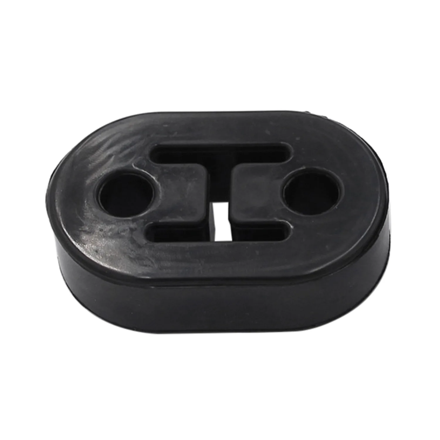 Exhaust Pipe Hanger Exhaust Rubber Bracket 1Pc Universal 2 Holes Red Black Car Rubber Exhaust Tail Pipe Mount Brackets Hanger Ring Muffler Insulator Car Accessories