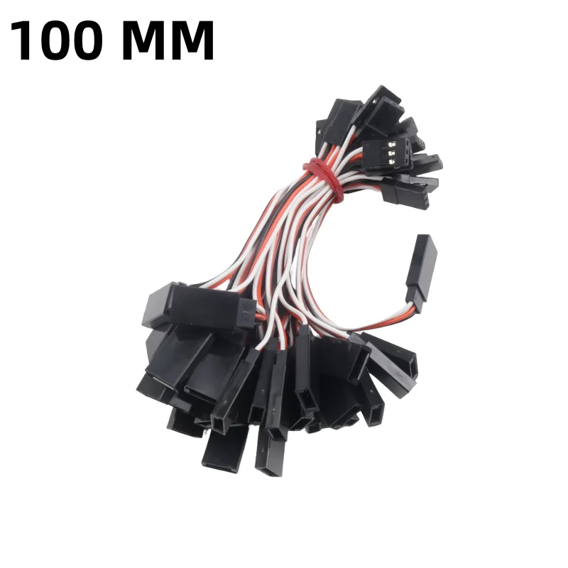 Lot de 10 Fils de Connection RC 100-1000mm - Pièces Électroniques