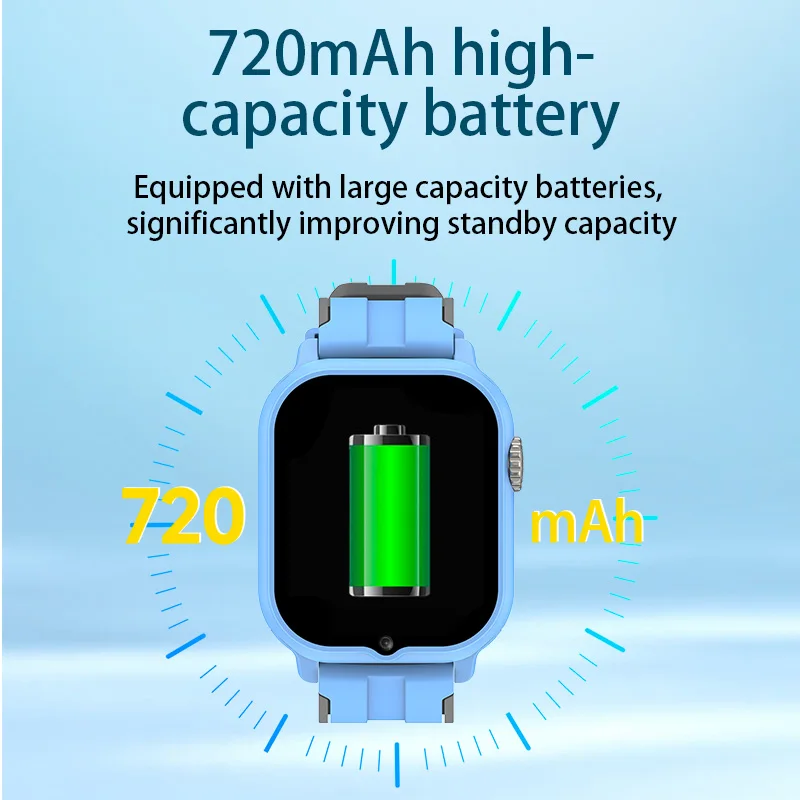 Фото Детские Смарт-часы с GPS-позиционированием, Android 2024, 4G №3