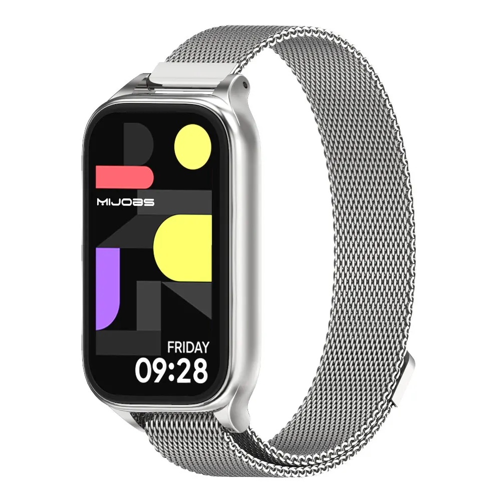 Stainless Steel Strap For Xiaomi Smart Band 9 Active Replacement_voghion.com