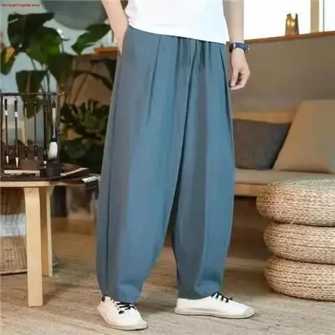 Gray Green [high quality cotton and linen breathable Style]]