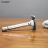 iRAZOR New Heavy Butterfly Design Double Edge Safety Razor with 10pcs Original Blade Refills for Men Reusable Grooming Gift Set 1